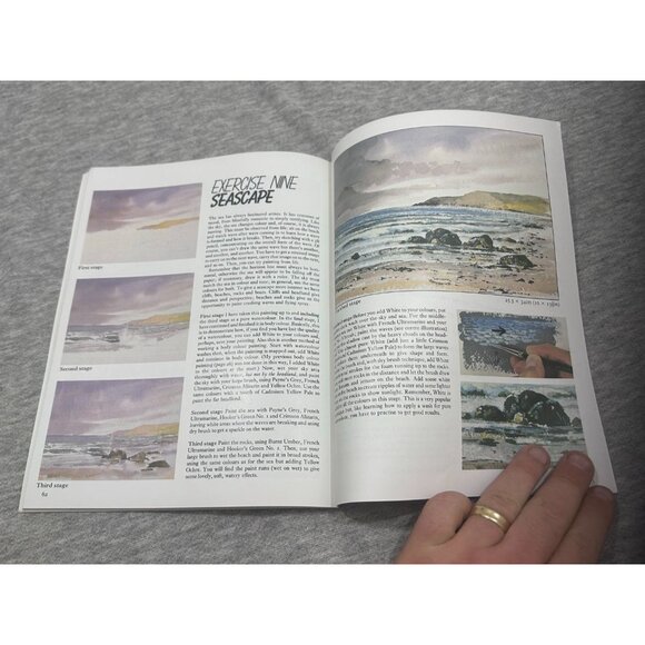 Learn to Paint with Watercolors by Alwyn Crawshaw Magazines Paperback 1979 - Picture 5 of 7